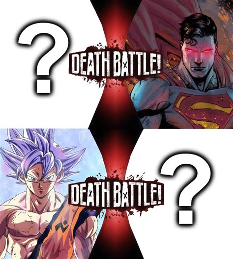 Reddit death battle - Trying to make a story for a "connected" death battle universe. I'm trying to put all the death battles in 1 storyline. Parts 1,2,3,4,6,7 all take place after each other. Parts 5, 8, and 9 are stories that happened in this timeline that don't have any lasting effect. Part 10 is a continuing subplot that takes place throughout the timeline.